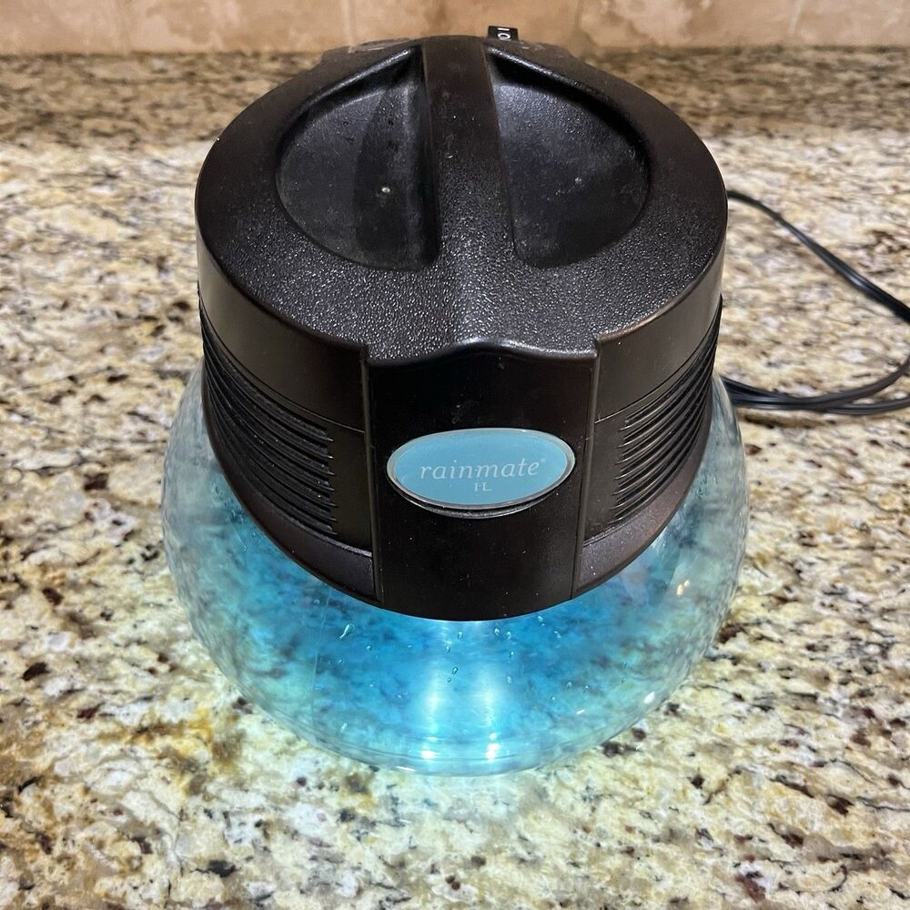 Rainbow RainMate IL AP-2 Water Air Freshener Purifier Black Blue Tested Working